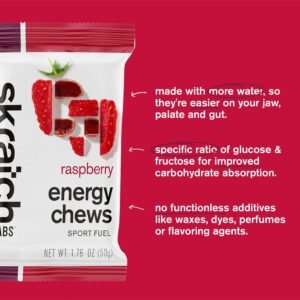 Skratch Labs Energy Chews | Energy Gummies for Running, Cycling, and Sports Pref...