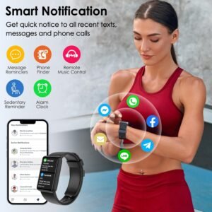 Fitness Tracker, 1.57" Touch Screen 3ATM Water Resistance, Activity Tracker with...