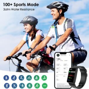 Fitness Tracker, 1.57" Touch Screen 3ATM Water Resistance, Activity Tracker with...