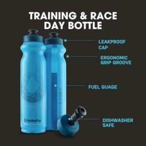 HydraPak Tempo Handheld Running Water Bottle 3-pack (525ml / 17oz), Made for Run...