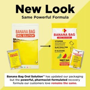 Banana Bag Oral Solution - Pharmacist Recovery Formula - Electrolyte & Vitamin P...