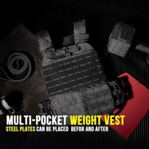 PETAC GEAR Weighted Vest For Men Workout Adjustable Strength Training Vests for ...