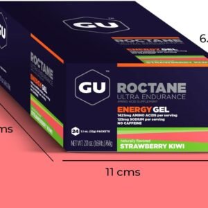 GU Energy Roctane Ultra Endurance Energy Gel, Vegan, Gluten-Free, Kosher, and Da...