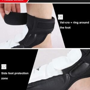 Taekwondo Kickboxing Foot Protector Gear Karate Boxing Feet Guard Martial Arts T...