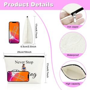 Running Lovers Gift for Women Makeup Bag Marathon Runner Gift Appreciation Gift ...