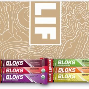 CLIF BLOKS - Energy Chews - Variety Pack - Non-GMO - Plant Based - Fast Fuel for...