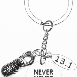 Sportybella - 13.1 Keychain, Half Marathon Runner Running Jewelry, 1/2 Marathon ...