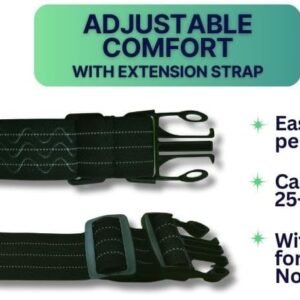 Hydrabelt Ultra Hydration Belt for Runners, 2 Pockets, 10oz BPA Free Water Bottl...