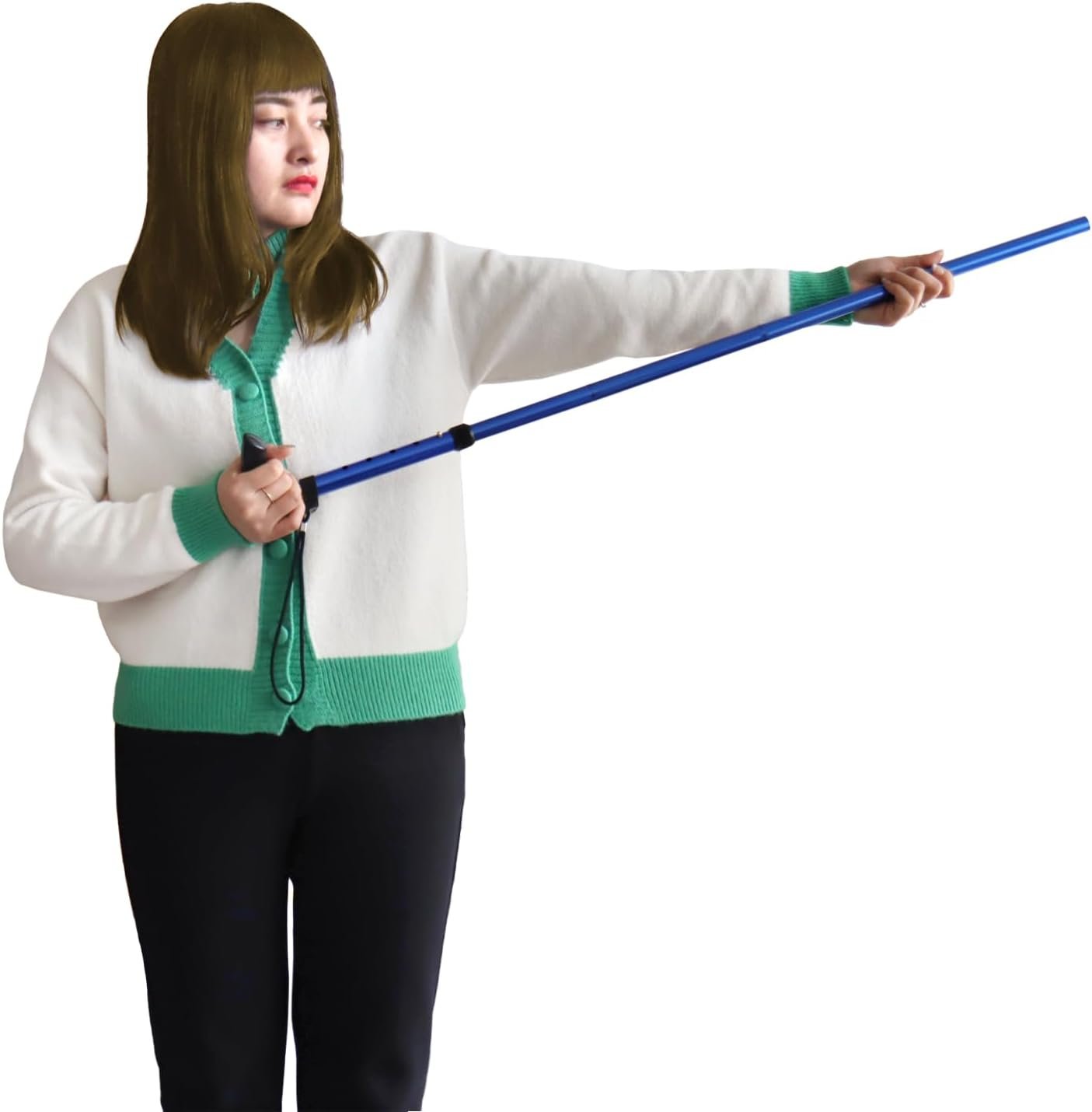 Shoulder Wand Therapy Stretching Tool Rotator Cuff Exercise Equipment Collapsibl...