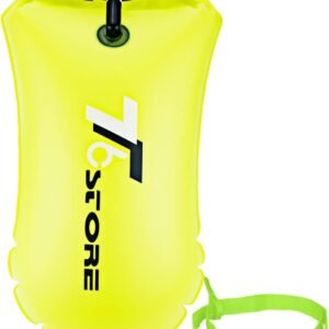 T6 20L Swim Buoy Waterproof Dry Bag Swim Safety Float Keep Gear Dry for Boating ...