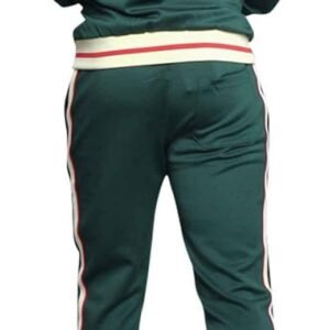G-Style USA Men's G Track Suit Set ST5014-577 - Green - Small - I7A