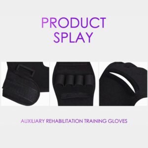 Finger Rehabilitation Train Auxiliary Gloves Splint Finger Recovery Grip Impairm...