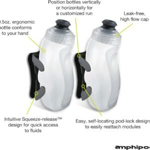 Amphipod RunLite Xtech Hydration System, Dual 10.5 oz Hydraform Water Bottles fo...