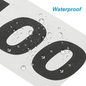 PATIKIL Tearproof Running Bib Numbers 7x4 Inch, A1-100 Waterproof Race Competito...