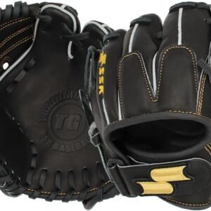 SSK Training Gear 8.5” Infield Baseball Training Glove – Quick Hands Trainer – C...