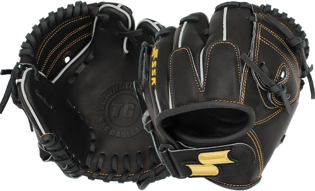 SSK Training Gear 8.5” Infield Baseball Training Glove – Quick Hands Trainer – C...