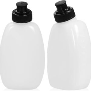 Water Bottles (2-Pack) for The Running Hydration Belt : BPA-Free & Leak-Proof