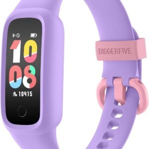 BIGGERFIVE Vigor 2 L Kids Fitness Tracker Watch for Girls Ages 5-15, IP68 Waterp...