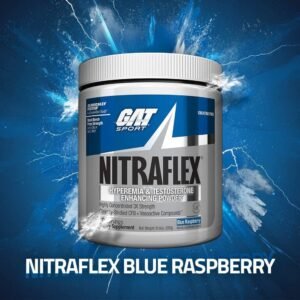 GAT SPORT Nitraflex Advanced Pre-Workout Powder, Increases Blood Flow, Boosts St...