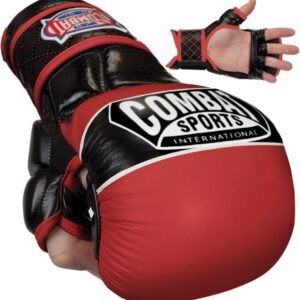 Combat Sports Max Strike MMA Training Gloves, Open Palm Boxing Gloves for MMA, M...