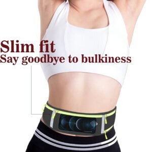 Running Fanny Pack Waist Bag Phone Holder Belt with Water Bottle Holder Suitable...