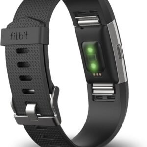 Fitbit Charge 2 Heart Rate + Fitness Wristband, Black, Small (US Version), 1 Cou...