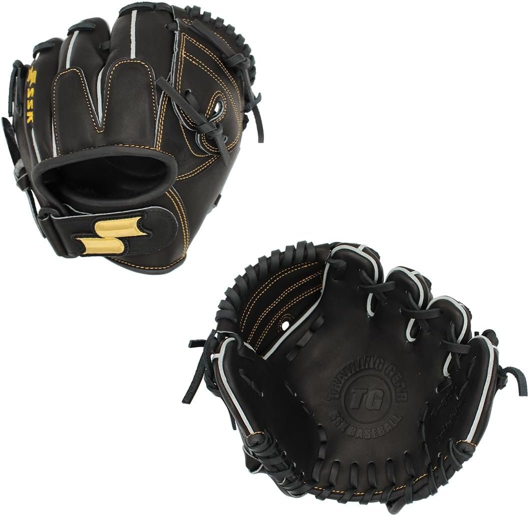 SSK Training Gear 8.5” Infield Baseball Training Glove – Quick Hands Trainer – C...