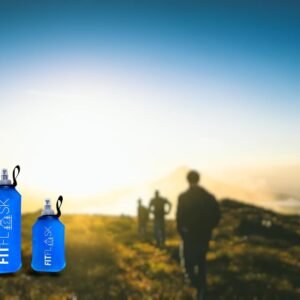 Soft Water Bottles, Running Hydration Water Bottle, Camping Flask, Collapsible -...