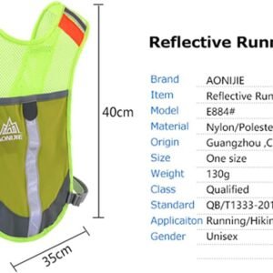 AONIJIE Marathon Running Vest Pack Water Hydration Backpack Outdoor Sport Bag Cy...