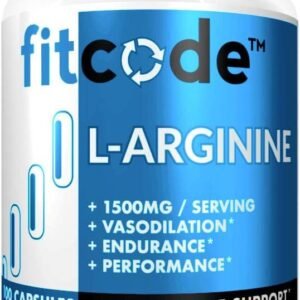 Pure Extra Strength L-Arginine HCl 1500mg, Nitric Oxide Supplement for Vasculari...