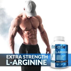 Pure Extra Strength L-Arginine HCl 1500mg, Nitric Oxide Supplement for Vasculari...