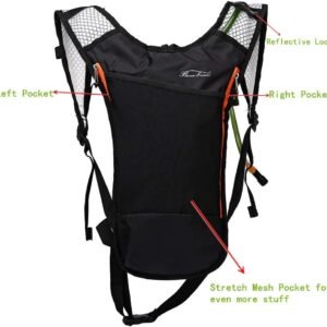 Hydration Pack with 2L Backpack Water Bladder - Great for Outdoor Sports of Runn...