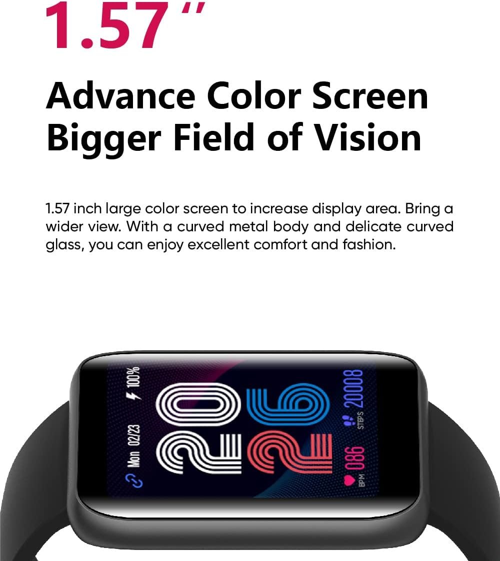 BENIO Pigeon Smart Watch Fitness Tracker,Heart Rate Monitor,Blood Oxygen Trackin...