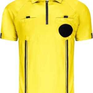 CUTIEHON Soccer Referee Jersey, Short Sleeve Official Pro Referee Shirt, Featuri...