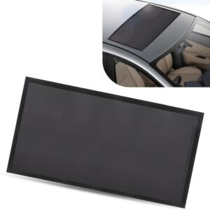 1 PC Car Roof Sunroof Sunshade Net, 39.37" x 25.59" Free Ventilation Insulation ...