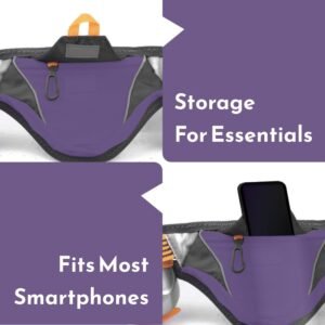 Hydration Running Belt - Fits iPhone 8, X and Similar Sized Phones - with 4 BPA ...