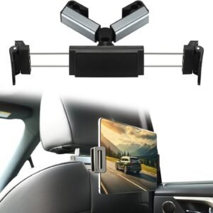 Tablet iPad Holder for Car Accessories Mount Headrest, Car Holder Back Seat Trav...