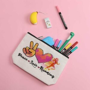 Running Gifts Women Running Makeup Bag Graduation Mothers Day Birthday Cross Cou...