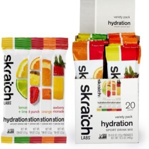 Skratch Labs Hydration Packets - Hydration Drink Mix, Variety Pack (20 Single Se...