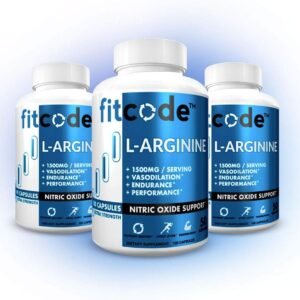 Pure Extra Strength L-Arginine HCl 1500mg, Nitric Oxide Supplement for Vasculari...