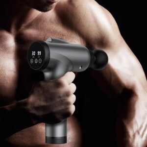 Massage Gun Deep Tissue, Handheld Electric Muscle Massager, High Intensity Percu...