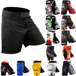 ROAR MMA Fight Shorts Grappling Muay Thai BJJ Training Jiu Jitsu No Gi Wear