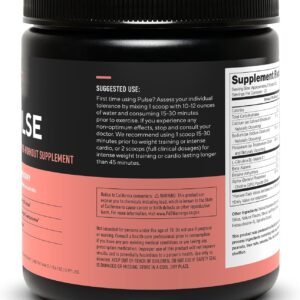 LEGION Pulse Pre Workout Supplement - All Natural Nitric Oxide Preworkout Drink ...