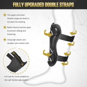 Soccer Shin Guards for Youth Kids Toddler, Protective Soccer Shin Pads & Sleeves...