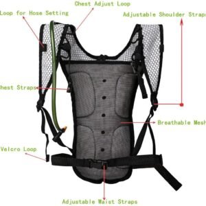 Hydration Pack with 2L Backpack Water Bladder - Great for Outdoor Sports of Runn...