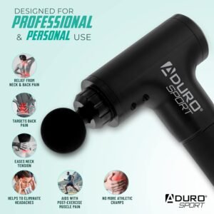 Aduro Percussion Massage Gun Deep Tissue Muscle Massage Gun Handheld, Elite Reco...