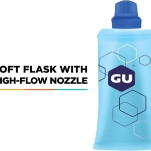 GU Energy Refillable Flask for Sports Nutrition Energy Gel, 5.1-Ounce