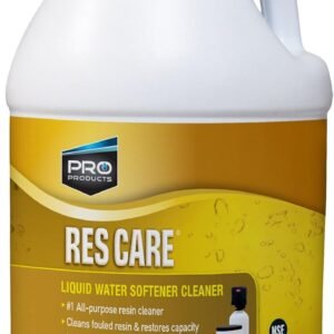 Res Care Liquid Water Softener Cleaner – Cleans Fouled Resin – Restores Softener...