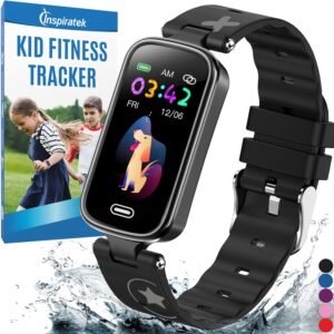 Inspiratek Kids Fitness Tracker for Age 5-16，2022 Upgraded Tracker Kids Watch，Wa...