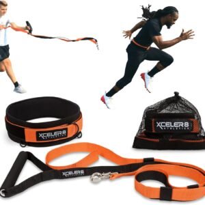 X-PLOSIVE Speed Training Kit/Overload Running Resistance & Release/Harness & Res...